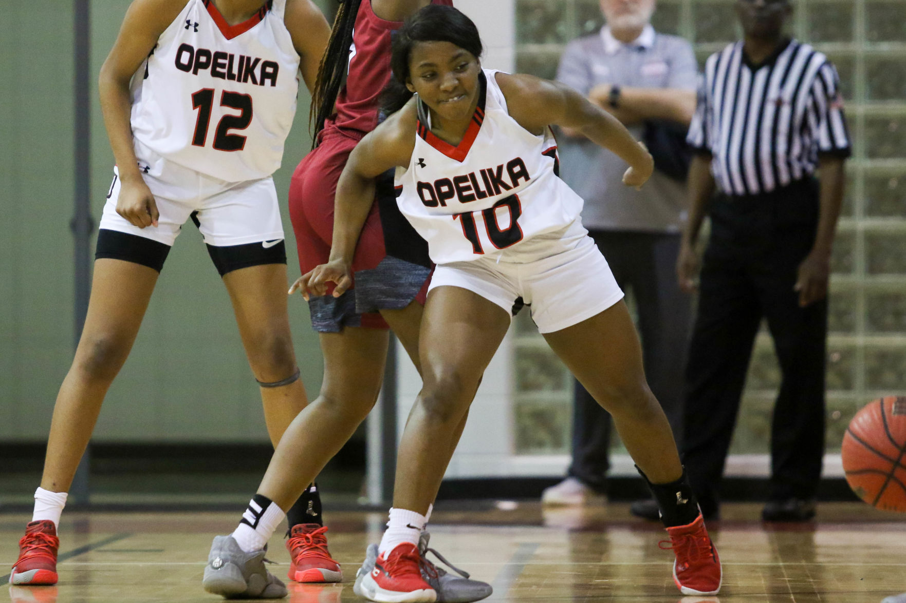 Opelika vs. Russell County Area 6-6A girls high school basketball